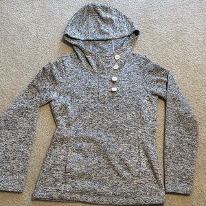 Columbia Women's Gray Hooded Sweatshirt